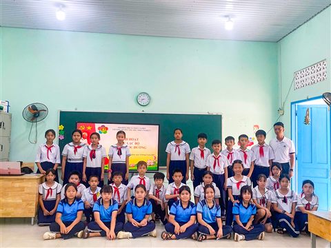 Một tiết học trong lớp
